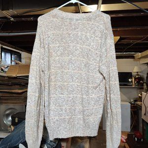 Vintage The Mens Shop at Bonnie Teller Mens M Beige Sweater